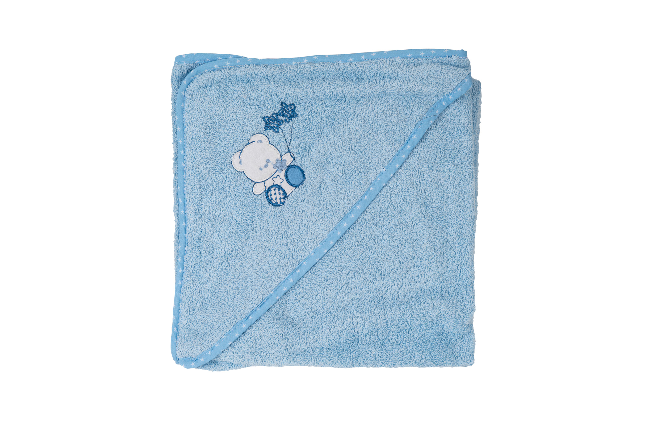 Πετσέτα με κουκούλα  Σχ.Pony 75X75cm 100% cotton Beige